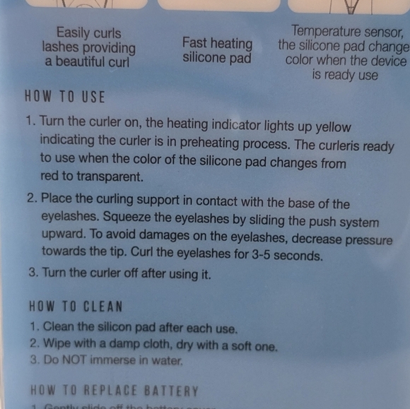 ⭐️40% Off⭐️Pursonic Heated Eyelash Curler - Picture 11 of 13